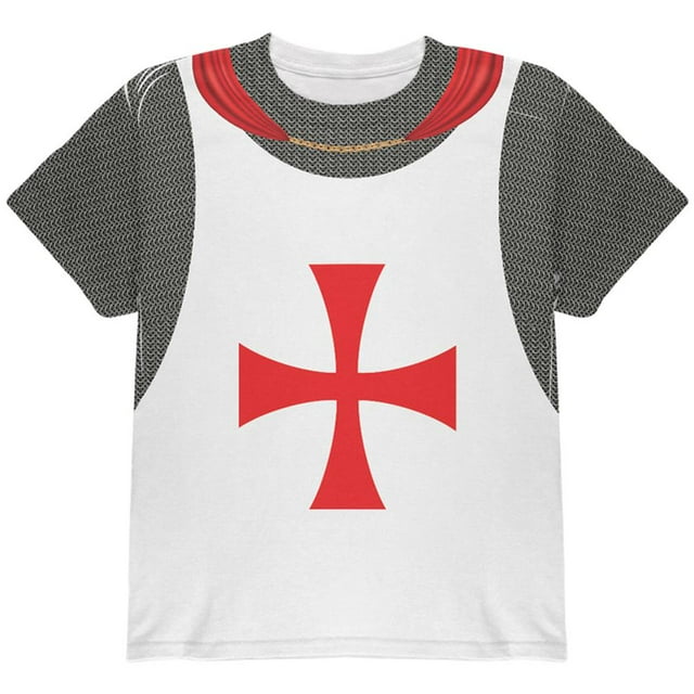 Costume d'Armure Templier de Chevaliers d'Halloween T-Shirt Jeunesse