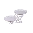 thumbnail image 2 of Three-Tier Serving Stand for Wedding and Party Desserts - Heavy Duty Fruit Display with Easy Assembly, 2 of 9
