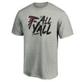 thumbnail image 2 of Men's Heather Gray Atlanta Falcons Falcons vs. All Y'all T-Shirt, 2 of 3