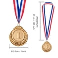 thumbnail image 2 of Medallas: ganador del premio: 48 piezas, oro, plata y bronce, 2 of 7