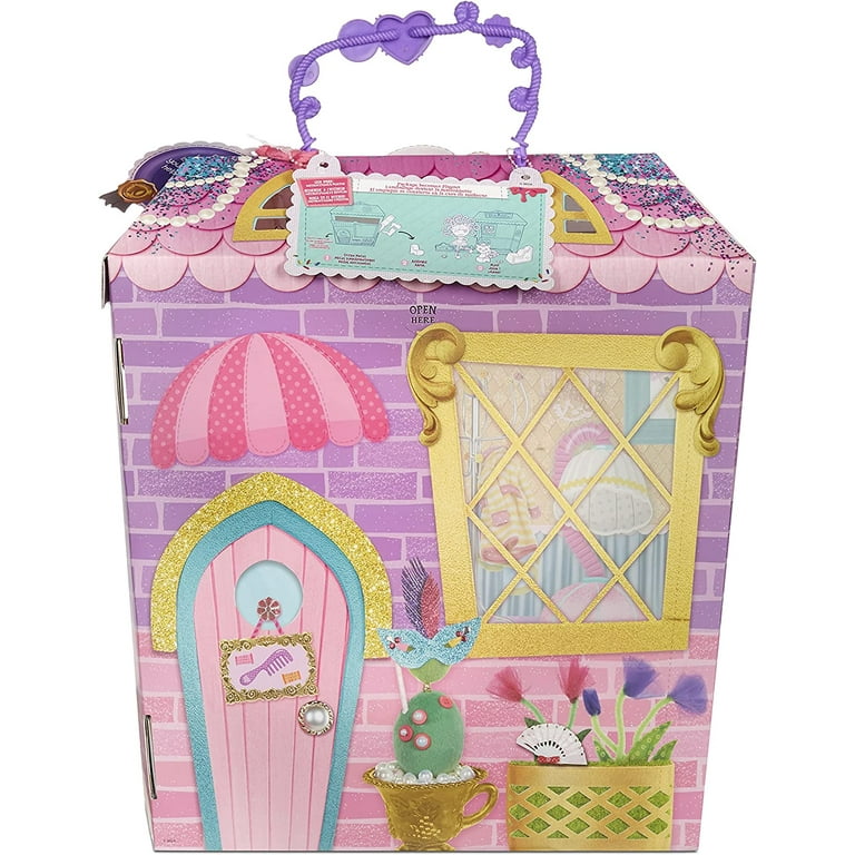 Lalaloopsy Silly Hair Doll Confetti Carnivale with Pet Cat Pink