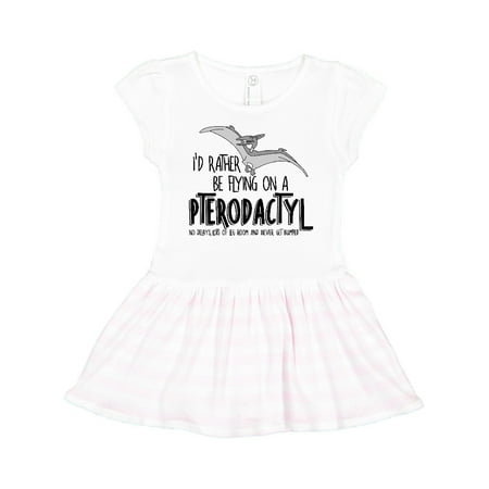 

Inktastic Flying Pterodactyl Gift Toddler Girl Dress