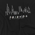 thumbnail image 3 of Friends Light Blueline Kids T Shirt (Medium) for Youth Toddler Boys and Girls, Black, 3 of 5