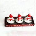 thumbnail image 5 of Vikakiooze 2022 Lovely Snowman Candles Are Used As Decorations For Halloween And Christmas, 5 of 9
