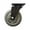 Chrome, variant on Shepherd Hardware 6269 Swivel Caster, 4 in Dia Wheel, Rubber Wheel, 220 lb