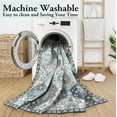 thumbnail image 4 of Moynesa 9'x12' Area Rug for Living Room Moroccan Ultra-Thin Machine Washable Large Carpet Non-Slip Bedroom Rug Non Shedding Accent Rug for Dining Room Office,Blue, 4 of 7