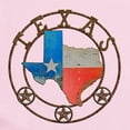thumbnail image 2 of CafePress - Texas Wrought Iron Barn Art Body Suit - Baby Light Bodysuit, Size Newborn - 24 Months, 2 of 4