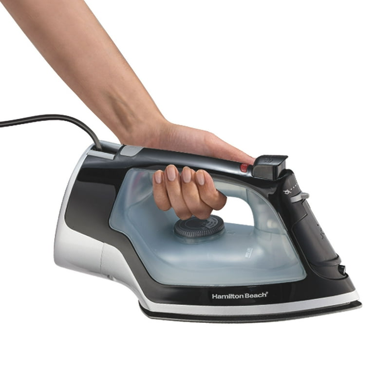 Hamilton Beach Nonstick Iron, Vertical Steam, Retractable Cord