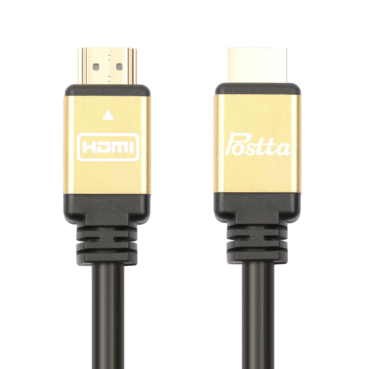 Ultra HDMI 2.0V Cable with 2 Piece Cable Ties+2 Piece HDMI Adapters Support 4K 2160P,1080P,3D,Audio Return and Ethernet Postta HDMI Cable 20 Feet