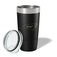 thumbnail image 2 of North Carolina Tumbler Home State Travel Mug Insulated Laser Engraved Map Coffee Cup 20 oz Black, 2 of 5