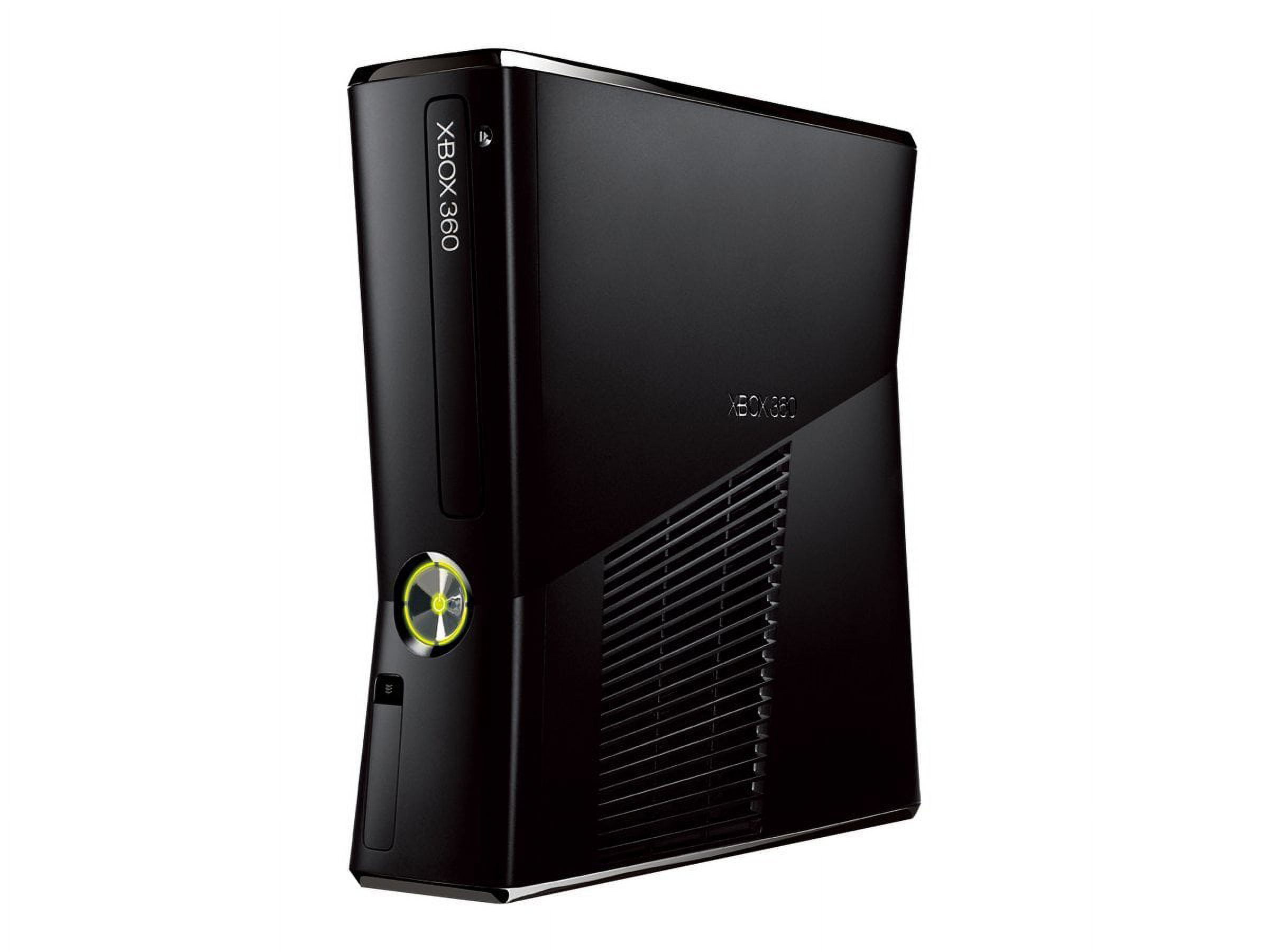 USADO - Xbox 360 Slim 250GB Black Piano - Microsoft