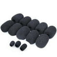 thumbnail image 2 of 10PCS Microphone Windscreen Sponge Cover Headset Mic Foam Cover Protective Cap for Gooseneck Meeting Mic, 2 of 15