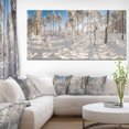 thumbnail image 1 of Winter Snow Covered Wood - Landscape Canvas Art Print, 1 of 3
