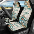 thumbnail image 3 of Uorisanigo Boho Dragonfly Car Seat Covers Front Seats Breathable Stretch Polyester Fabric Cover Waterproof Front Seat Covers Suitable for Cars, SUV and Trucks, 3 of 7
