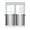 Gray, variant on Kitchen Curtains 45 Inches length, Grey Ombre Window Treatment Curtain Drapes, Gray White Gradient Modern Abstract Art Lightweight Window Panels for Living Room Bedroom, 52"x45", 2 Panels