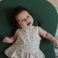 thumbnail image 2 of Snuggle Me Curve Lite Moss Baby Lounger with Transport Bag, 2 of 9