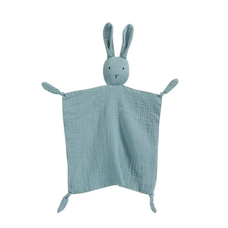 

HeroNeo Baby Security Blanket Soothe Appease Towel Soft Animal Rabbit Doll Teething Bib