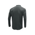 thumbnail image 3 of Sunloudy - Camisa informal de otoño para hombre, color sólido, manga larga, cuello levantado, botones, tops con bolsillo Sunloudy  S M L XL XXL, 3 of 7