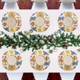 thumbnail image 7 of Ryvnso Carton Magic Mushrooms Flower Round Plate Mats Dining Table Placemat Set of 4 for Holiday Decoration, 7 of 7