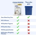 thumbnail image 2 of Clean People Dishwasher Detergent Pods - Lemon, 60 Pack - No Residue, Sparkling Clean, 2 of 9
