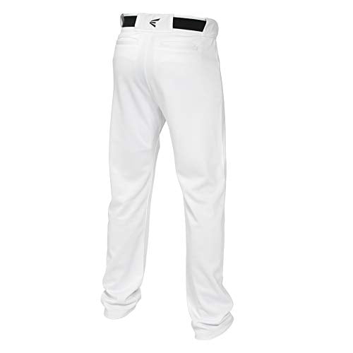 Pantalon de baseball Easton Mako 2 piped blanc noir adulte
