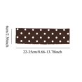 thumbnail image 4 of Daznico Elastic Workout Headband with Polka Print for Sweat Wicking Stretchy Hair for Yoga Fitness Running and Training, 4 of 5