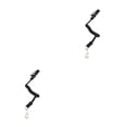 thumbnail image 1 of Soidarity Accesorio de fijación de cuerda de remo de canoa, palas simples antipérdida, cuerdas de resorte, accesorios de fijación flexibles, Negro 2piezas, 1 of 6