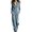 Light Blue, variant on Wenini Women's Loose Stand Collar Long Sleeve Jumpsuit Front Zipper Wide Leg Jumpsuit with Pockets 2026 Trendy Casual Lounge Clothing