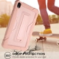 thumbnail image 2 of TCL Tab 10 NXTPAPER 5G Heavy Duty Case Purple, 2 of 5