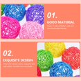 thumbnail image 3 of 10 Uds Sepak Takraw colgante Color brillante Sepak Takraw colgante ventana corredor decoración cielo Correa Sailing Electrónica, 3 of 6