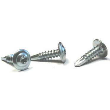 #12 x 1 1/4" Self-Drilling Screws / Six-Lobe (TorxÂ®) / Modified Truss Head / Steel / Zinc - 2000 Piece Carton