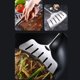 thumbnail image 4 of Wosthever Espátula de pescado frito de acero inoxidable 304, espátula de Metal para filete de pescado, utensilio de cocina ranurado Cocina y Comedor, 4 of 6