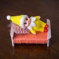 thumbnail image 3 of LitoMagic Christmas Baby Elf Doll in Yellow Jumpsuit, 3 of 5