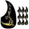 thumbnail image 1 of 10 Pcs Plaque de Protection Anti-Rayures en Forme de Goutte d'Eau pour Guitare, 1 of 9
