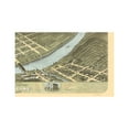 thumbnail image 2 of Historic Panoramic View - Wheeling West Virginia - Ruger 1870 - Vintage Wall Art, 2 of 4
