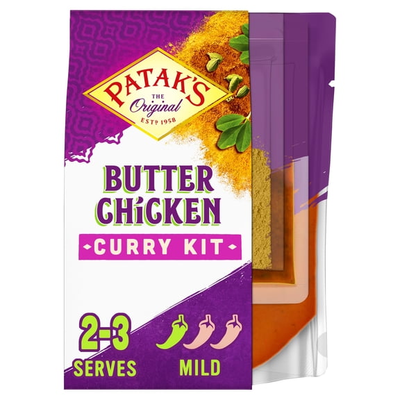 Patak's Butter Chicken Curry Kit 270G, Imported from Britain