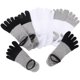 thumbnail image 1 of HOOWIFFY 4 Pares Calcetines Deportivos Cinco Absorben Sudor, 1 of 6