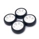 thumbnail image 3 of 4pcs Hard Plastic Drift Tire Tyre Wheel Compale Wltoys 284131 1/28 Rc Car, 3 of 5