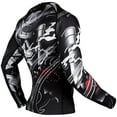 thumbnail image 5 of Venum Samurai Skull Long Sleeve MMA Rashguard - Small - Black, 5 of 7