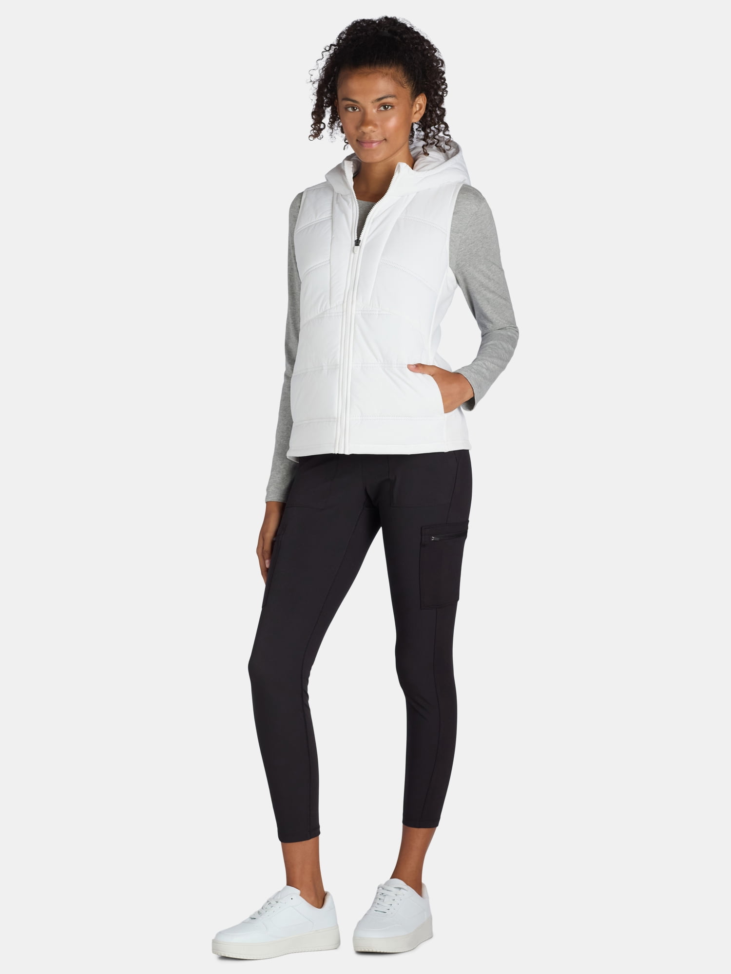 Avia Women's Hooded Quilted Vest, Sizes XS-XXXL