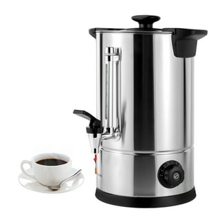 VEVOR Commercial Coffee Urn 50 Cup Stainless Steel Coffee Dispenser Fast Brew
