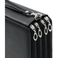 thumbnail image 3 of 184 Estuche cuadrado de piel sintética, estuche cuadrado para dibujantes profesionales o aficionados, sin lápiz (negro), 3 of 5