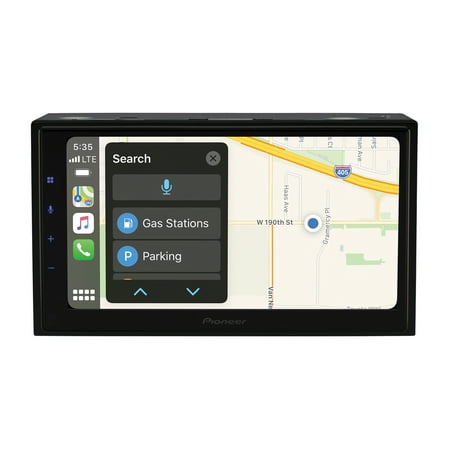 Pioneer - 6.8" Android Auto™ and Apple CarPlay® Bluetooth® Digital Media (DM) Receiver - Black