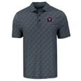 thumbnail image 2 of Men's Cutter & Buck Black Inter Miami CF Pike Eco Pebble Print Stretch Recycled Polo, 2 of 3