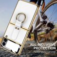 thumbnail image 5 of Funda Compatible con Samsung Galaxy Z Flip 3 5g con Correa de Anillo, Protector de Cuero Duro, 5 of 5