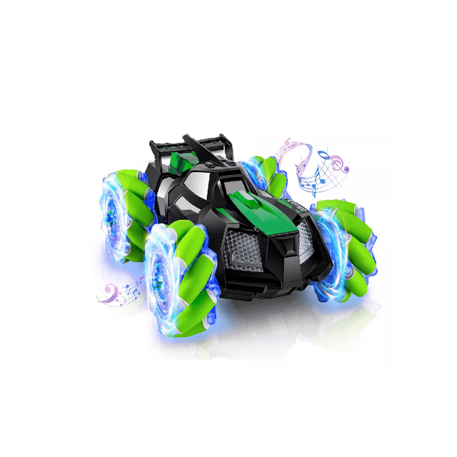 Juguete De Carro 4wd Coche De Control Remoto Todoterren 1:16, Negro/Verde