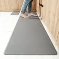 thumbnail image 2 of Koszal Kitchen Rug Non Slip Anti-oil Faux Leather Skid Resistant Door Mat for Home, 2 of 8