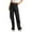 Black, variant on Kmdttou Wide-leg Pants Loose And Casual Multi Pocket Straight Leg High Waisted Work Pants Long Pants