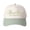 Bean green, variant on Stand Firm ON THE WORD Letter Embroidered Color Block Trucker Hat Unisex Adjustable Cotton Breathable Fashion Cap for Travel Daily Wear