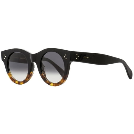 Celine Oval Sunglasses CL41440FS FU5W2 Black/Havana 48mm 41440